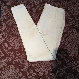 Mint High-Waisted Skinny Jeans